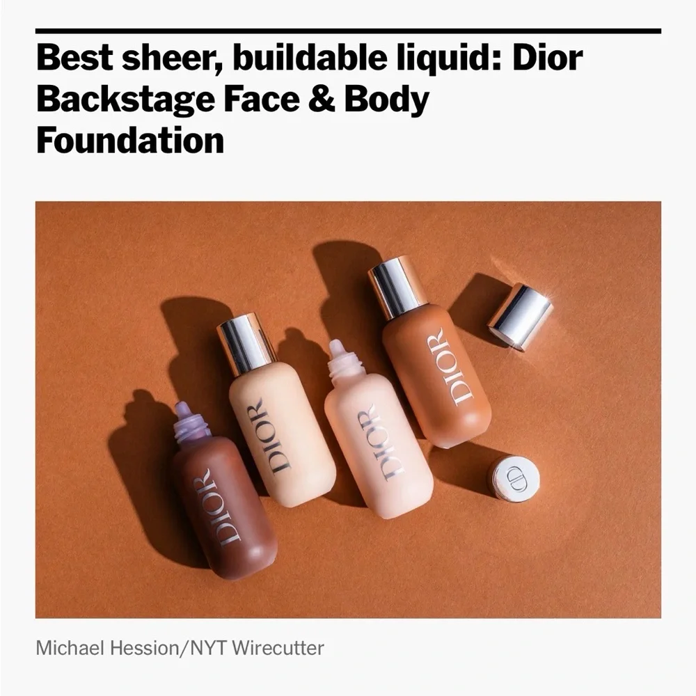 ✨ DIOR Backstage Face & Body Foundation - Shade: 7N • Full Size • Brand New 🎀
